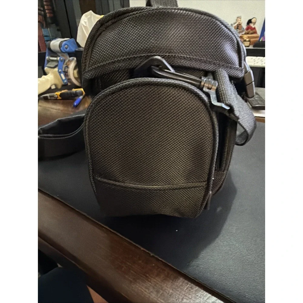 Kodak Camera Bag Multi Compartments Soft Adjustable Shoulder Strap Black 10x5x8!